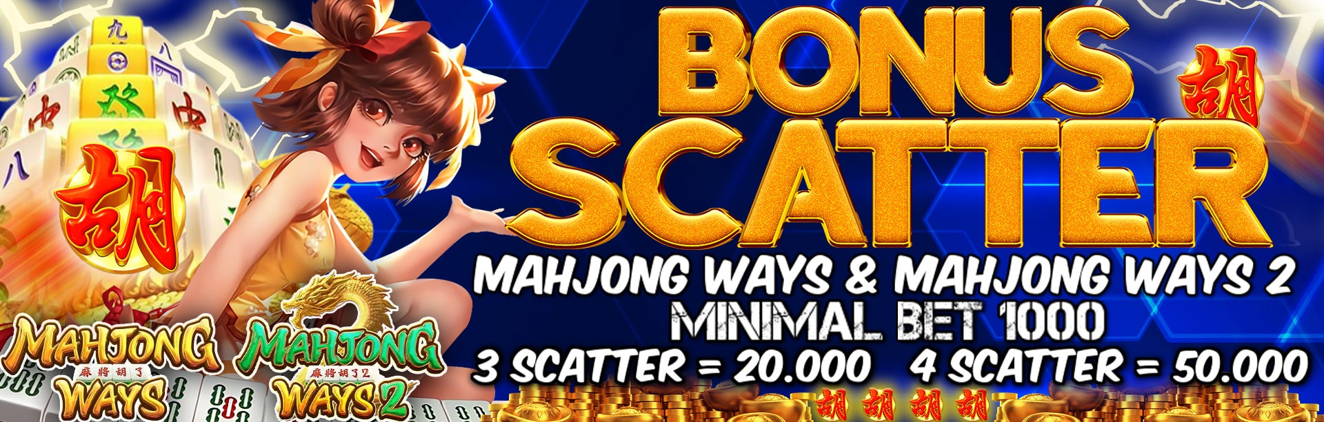 BONUS SCATTER MAHJONG